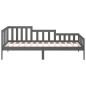 vidaXL Tagesbett Grau 90x200 cm Massivholz Kiefer vidaXL Tagesbett Grau 90x200 cm Massivholz Kiefer