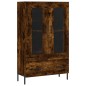 vidaXL Highboard Räuchereiche 69,5x31x115 cm Holzwerkstoff vidaXL Highboard Räuchereiche 69,5x31x115 cm Holzwerkstoff