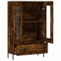 vidaXL Highboard Räuchereiche 69,5x31x115 cm Holzwerkstoff vidaXL Highboard Räuchereiche 69,5x31x115 cm Holzwerkstoff