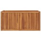 vidaXL Hochbeet 100x50x50 cm Massivholz Teak vidaXL Hochbeet 100x50x50 cm Massivholz Teak