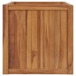 vidaXL Hochbeet 100x50x50 cm Massivholz Teak vidaXL Hochbeet 100x50x50 cm Massivholz Teak