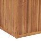 vidaXL Hochbeet 100x50x50 cm Massivholz Teak vidaXL Hochbeet 100x50x50 cm Massivholz Teak