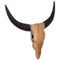 vidaXL Wandmontierte Stierkopf-Skulptur Teak 69 x 6 x 60 cm vidaXL Wandmontierte Stierkopf-Skulptur Teak 69 x 6 x 60 cm