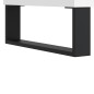 Highboard Weiß 69,5x34x180 cm Holzwerkstoff Highboard Weiß 69,5x34x180 cm Holzwerkstoff