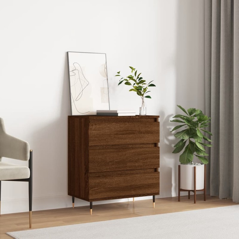 vidaXL Sideboard Braun Eichen-Optik 60x35x70 cm Holzwerkstoff vidaXL Sideboard Braun Eichen-Optik 60x35x70 cm Holzwerkstoff