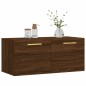 vidaXL Wandschrank Braun Eichen-Optik 80x36,5x35 cm Holzwerkstoff vidaXL Wandschrank Braun Eichen-Optik 80x36,5x35 cm Holzwerkstoff