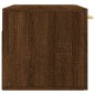 vidaXL Wandschrank Braun Eichen-Optik 80x36,5x35 cm Holzwerkstoff vidaXL Wandschrank Braun Eichen-Optik 80x36,5x35 cm Holzwerkstoff