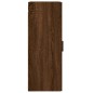 vidaXL Wandschrank Braun Eichen-Optik 34,5x34x90 cm vidaXL Wandschrank Braun Eichen-Optik 34,5x34x90 cm