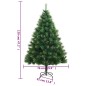 vidaXL Künstlicher Weihnachtsbaum Klappbar mit Ständer 120 cm vidaXL Künstlicher Weihnachtsbaum Klappbar mit Ständer 120 cm