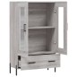 vidaXL Highboard Grau Sonoma 69,5x31x115 cm Holzwerkstoff vidaXL Highboard Grau Sonoma 69,5x31x115 cm Holzwerkstoff
