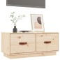 vidaXL TV-Schrank 80x34x35 cm Massivholz Kiefer vidaXL TV-Schrank 80x34x35 cm Massivholz Kiefer