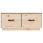 vidaXL TV-Schrank 80x34x35 cm Massivholz Kiefer vidaXL TV-Schrank 80x34x35 cm Massivholz Kiefer