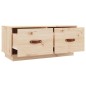 vidaXL TV-Schrank 80x34x35 cm Massivholz Kiefer vidaXL TV-Schrank 80x34x35 cm Massivholz Kiefer