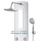 vidaXL Duschpaneel 25x43x110 cm Silber vidaXL Duschpaneel 25x43x110 cm Silber