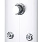 vidaXL Duschpaneel 25x43x110 cm Silber vidaXL Duschpaneel 25x43x110 cm Silber