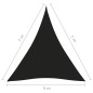 vidaXL Sonnensegel Oxford-Gewebe Dreieckig 5x7x7 m Schwarz vidaXL Sonnensegel Oxford-Gewebe Dreieckig 5x7x7 m Schwarz