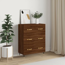 vidaXL Sideboard Braun Eichen-Optik 69,5x34x90 cm Holzwerkstoff