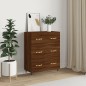 vidaXL Sideboard Braun Eichen-Optik 69,5x34x90 cm Holzwerkstoff vidaXL Sideboard Braun Eichen-Optik 69,5x34x90 cm Holzwerkstoff