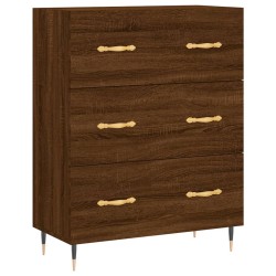 vidaXL Sideboard Braun Eichen-Optik 69,5x34x90 cm Holzwerkstoff