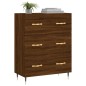 vidaXL Sideboard Braun Eichen-Optik 69,5x34x90 cm Holzwerkstoff vidaXL Sideboard Braun Eichen-Optik 69,5x34x90 cm Holzwerkstoff