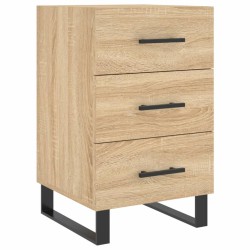 vidaXL Nachttisch Sonoma-Eiche 40x40x66 cm Holzwerkstoff