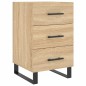 vidaXL Nachttisch Sonoma-Eiche 40x40x66 cm Holzwerkstoff vidaXL Nachttisch Sonoma-Eiche 40x40x66 cm Holzwerkstoff