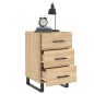 vidaXL Nachttisch Sonoma-Eiche 40x40x66 cm Holzwerkstoff vidaXL Nachttisch Sonoma-Eiche 40x40x66 cm Holzwerkstoff