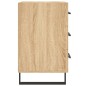 vidaXL Nachttisch Sonoma-Eiche 40x40x66 cm Holzwerkstoff vidaXL Nachttisch Sonoma-Eiche 40x40x66 cm Holzwerkstoff