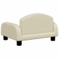 vidaXL Hundebett Creme 50x40x30 cm Kunstleder vidaXL Hundebett Creme 50x40x30 cm Kunstleder