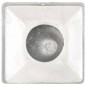 vidaXL Pfostenkappen 6 Stk. Kugelform Verzinktes Metall 71 x 71 mm vidaXL Pfostenkappen 6 Stk. Kugelform Verzinktes Metall 71 x 71 mm