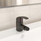 vidaXL Badezimmer Bidet Mischbatterie Grau 13x12 cm vidaXL Badezimmer Bidet Mischbatterie Grau 13x12 cm