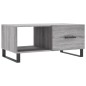 vidaXL Couchtisch Grau Sonoma 90x50x40 cm Holzwerkstoff vidaXL Couchtisch Grau Sonoma 90x50x40 cm Holzwerkstoff