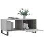 vidaXL Couchtisch Grau Sonoma 90x50x40 cm Holzwerkstoff vidaXL Couchtisch Grau Sonoma 90x50x40 cm Holzwerkstoff
