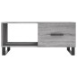 vidaXL Couchtisch Grau Sonoma 90x50x40 cm Holzwerkstoff vidaXL Couchtisch Grau Sonoma 90x50x40 cm Holzwerkstoff