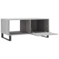 vidaXL Couchtisch Grau Sonoma 90x50x40 cm Holzwerkstoff vidaXL Couchtisch Grau Sonoma 90x50x40 cm Holzwerkstoff