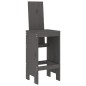 vidaXL Barhocker 2 Stk. Grau 40x42x120 cm Massivholz Kiefer vidaXL Barhocker 2 Stk. Grau 40x42x120 cm Massivholz Kiefer