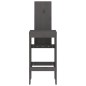 vidaXL Barhocker 2 Stk. Grau 40x42x120 cm Massivholz Kiefer vidaXL Barhocker 2 Stk. Grau 40x42x120 cm Massivholz Kiefer