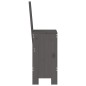 vidaXL Barhocker 2 Stk. Grau 40x42x120 cm Massivholz Kiefer vidaXL Barhocker 2 Stk. Grau 40x42x120 cm Massivholz Kiefer