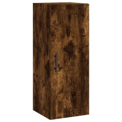 vidaXL Wandschrank Räuchereiche 34,5x34x90 cm