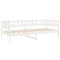 vidaXL Tagesbett Weiß 80x200 cm Massivholz Kiefer vidaXL Tagesbett Weiß 80x200 cm Massivholz Kiefer