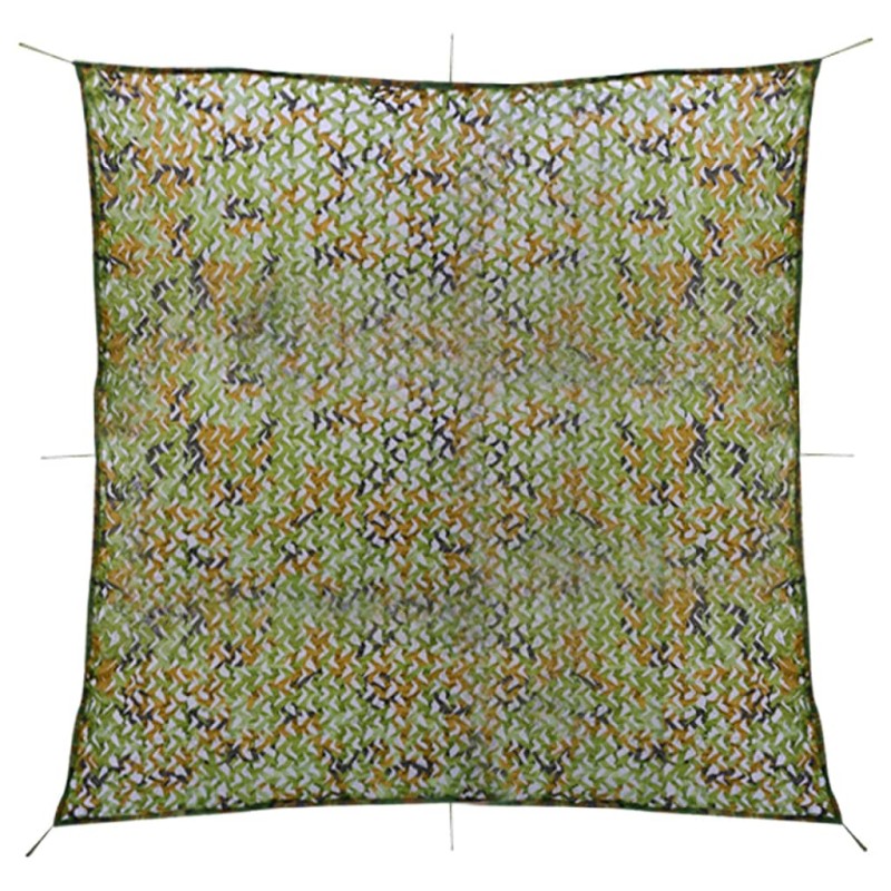 vidaXL Tarnnetz mit Aufbewahrungstasche 5x5 m Grün vidaXL Tarnnetz mit Aufbewahrungstasche 5x5 m Grün