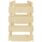 vidaXL Weinregal 101x29x46 cm Massivholz Kiefer vidaXL Weinregal 101x29x46 cm Massivholz Kiefer