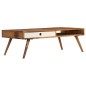vidaXL Couchtisch 110 x 50 x 35 cm Massivholz