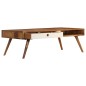 vidaXL Couchtisch 110 x 50 x 35 cm Massivholz