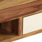 vidaXL Couchtisch 110 x 50 x 35 cm Massivholz