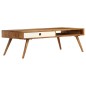vidaXL Couchtisch 110 x 50 x 35 cm Massivholz