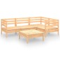 vidaXL 5-tlg. Garten-Lounge-Set Massivholz Kiefer vidaXL 5-tlg. Garten-Lounge-Set Massivholz Kiefer