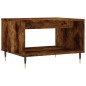 vidaXL Couchtisch Räuchereiche 60x50x40 cm Holzwerkstoff vidaXL Couchtisch Räuchereiche 60x50x40 cm Holzwerkstoff