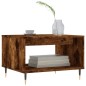 vidaXL Couchtisch Räuchereiche 60x50x40 cm Holzwerkstoff vidaXL Couchtisch Räuchereiche 60x50x40 cm Holzwerkstoff