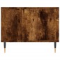 vidaXL Couchtisch Räuchereiche 60x50x40 cm Holzwerkstoff vidaXL Couchtisch Räuchereiche 60x50x40 cm Holzwerkstoff
